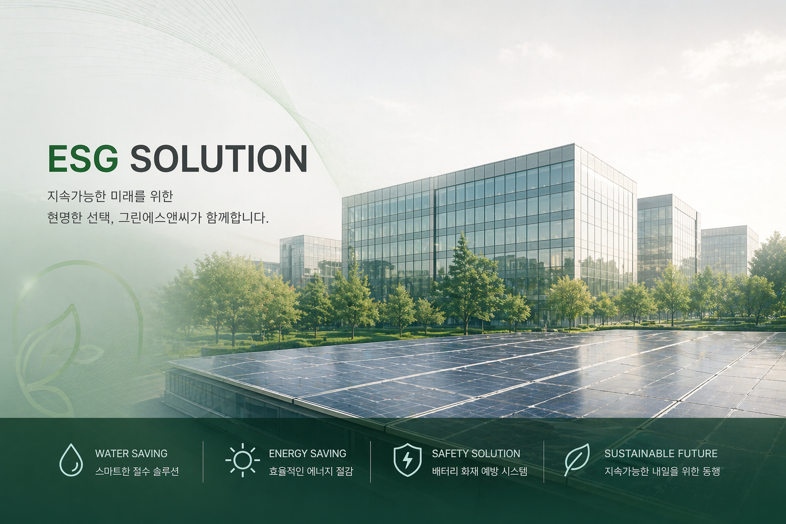 ESG 솔루션 현장 이미지